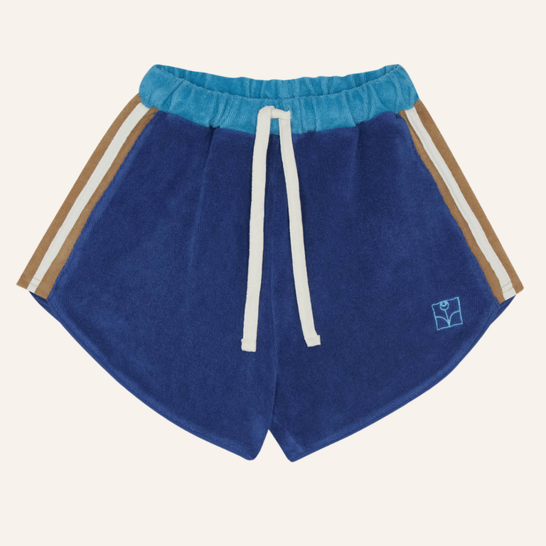 The Campamento The Campamento Blue Color Block Shorts | Blue