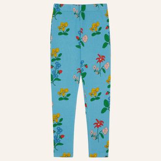 The Campamento The Campamento Flowers Allover Leggings | Blue