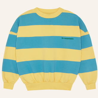 The Campamento The Campamento Blue Stripes Sweatshirt | Yellow