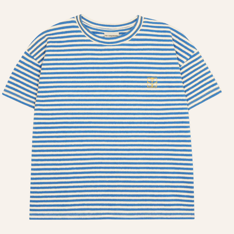 The Campamento The Campamento Blue Stripes Oversized T-shirt | Blue