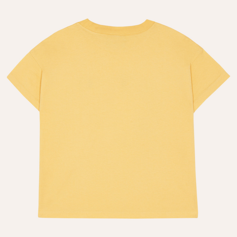 The Campamento The Campamento Face on the Phone T-shirt | Yellow
