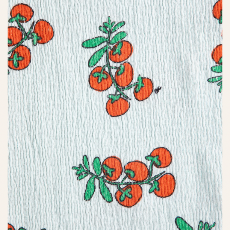Bobo Choses Bobo Choses Juicy tomatoes all over cropped T-shirt
