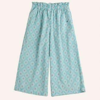 Bobo Choses Bobo Choses Daisy mosaic all over woven culotte pants