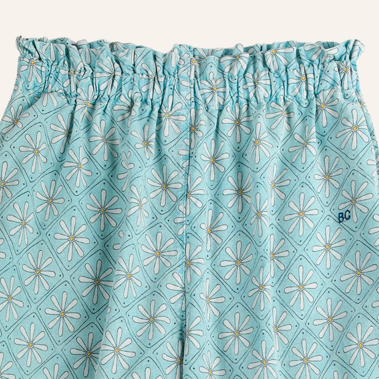 Bobo Choses Bobo Choses Daisy mosaic all over woven culotte pants