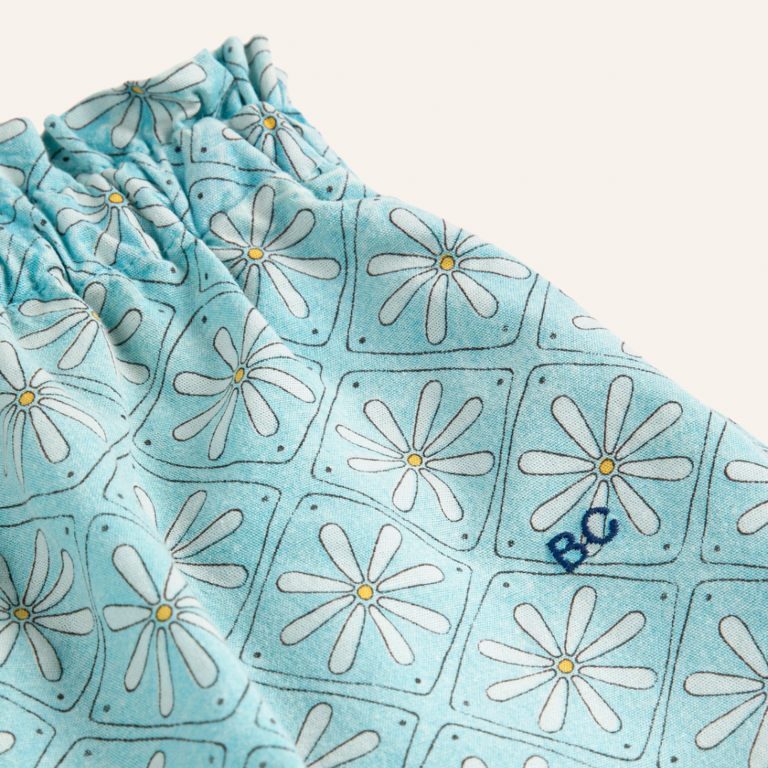 Bobo Choses Bobo Choses Daisy mosaic all over woven culotte pants