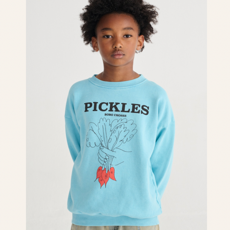 Bobo Choses Bobo Choses Bunch of vegatables sweatshirt