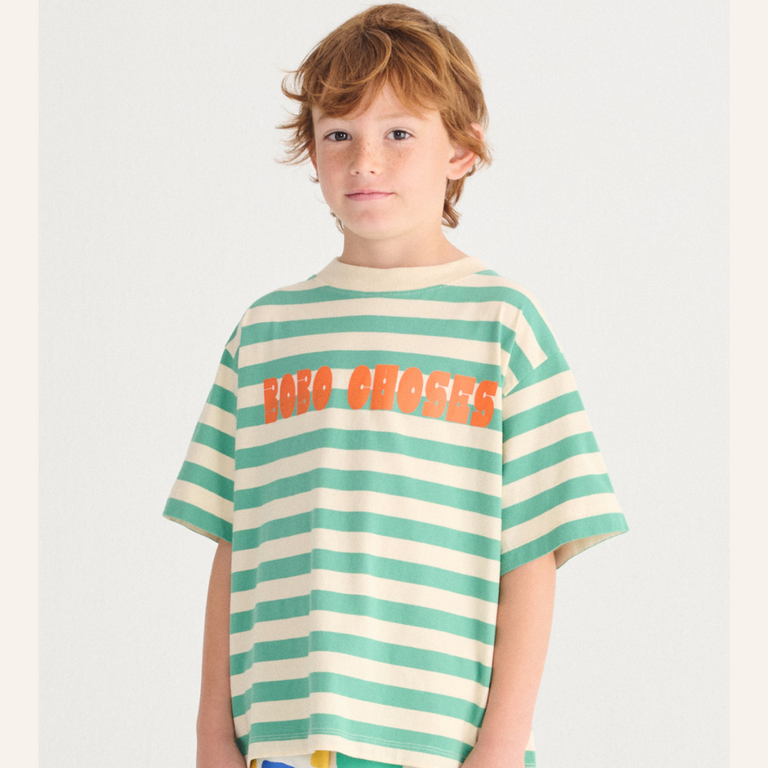 Bobo Choses Bobo Choses Modem striped T-shirt