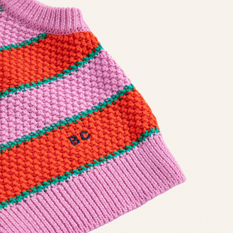 Bobo Choses Bobo Choses BC striped knitted vest