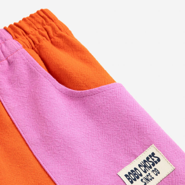 Bobo Choses Bobo Choses Color block woven short