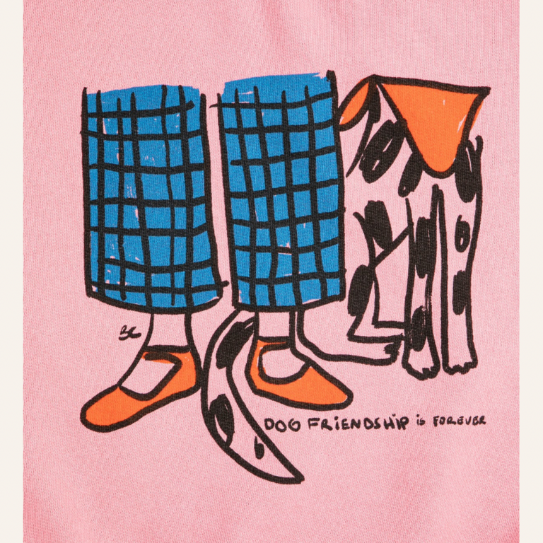 Bobo Choses Bobo Choses Dog friendship sweatshirt