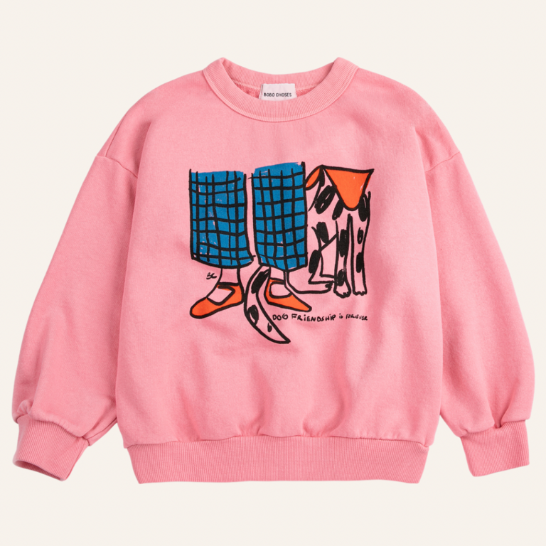 Bobo Choses Bobo Choses Dog friendship sweatshirt