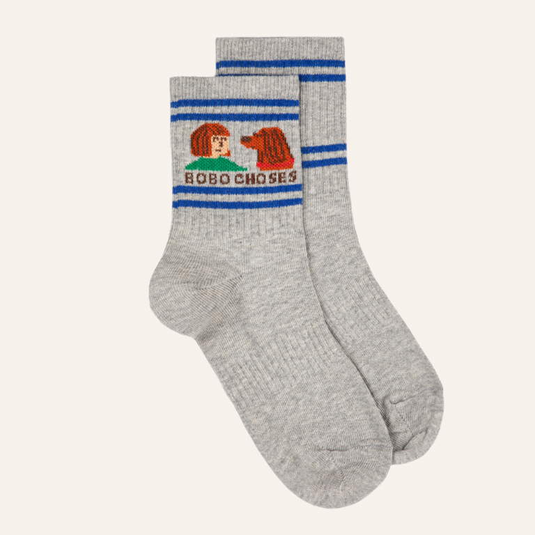 Bobo Choses Bobo Choses Friends in a pickles short socks
