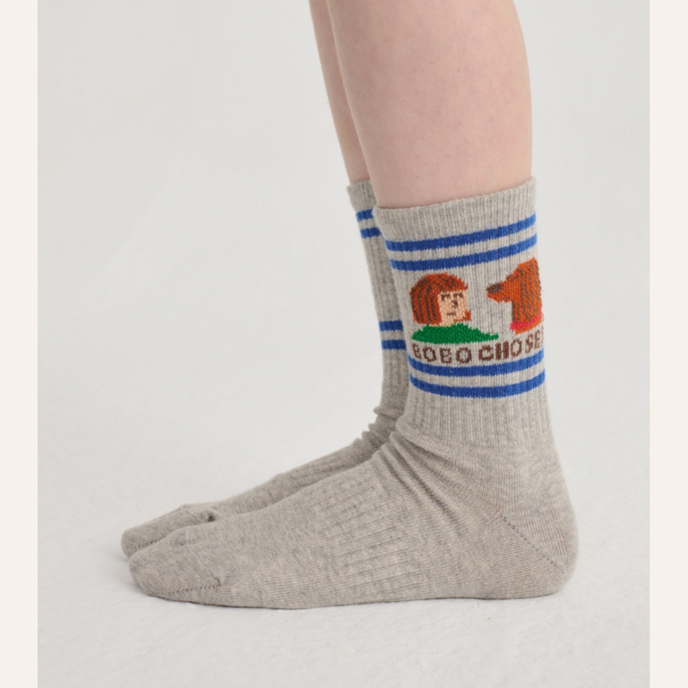 Bobo Choses Bobo Choses Friends in a pickles short socks