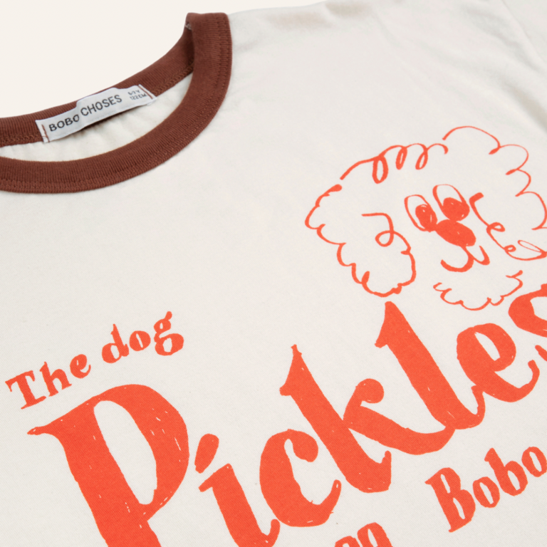 Bobo Choses Bobo Choses Pickles dog T-shirt