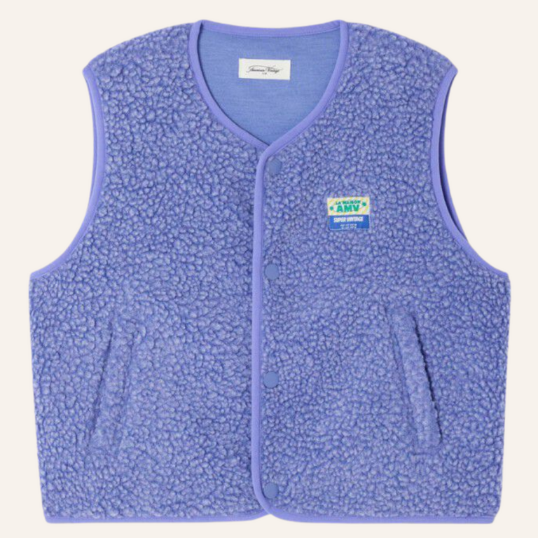 American Vintage AMV Hoktown Gilet - Provence Chine