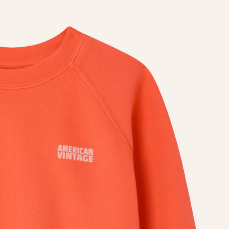 American Vintage AMV kid sweatshirt Izubird - Vintage Mandarin Tree