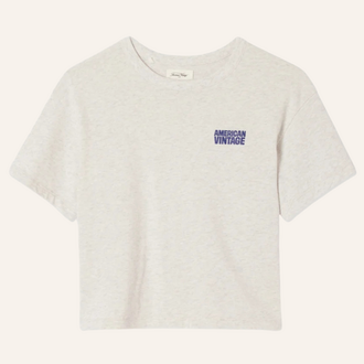 American Vintage AMV Ykobow T-shirt - Arctique Chine