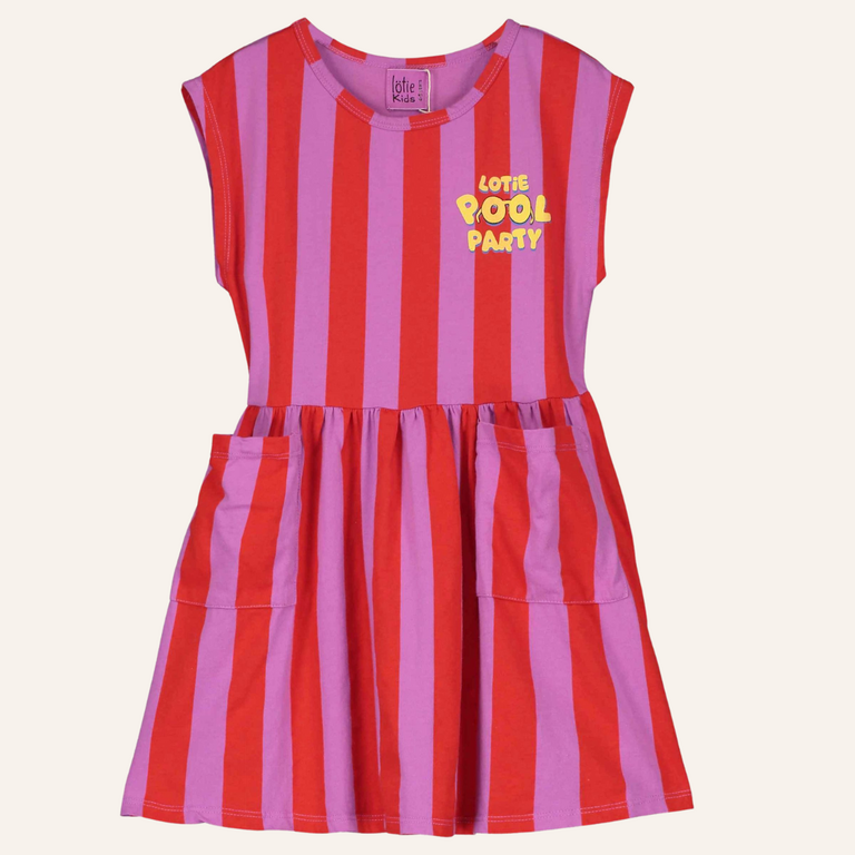 Lötiekids Lötiekids Dress Stripes | Magenta