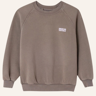 American Vintage American Vintage Sweatshirt Izubird - Cendre vintage