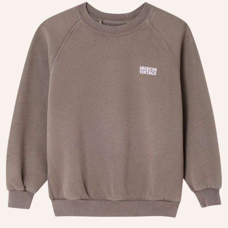 American Vintage American Vintage Sweatshirt Izubird - Cendre vintage
