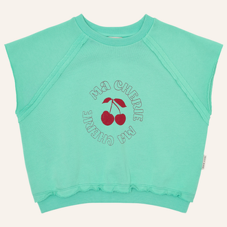 Petit Blush Petit Blush T-shirt Ma Cherie - Ocean