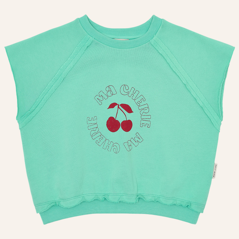 Petit Blush Petit Blush T-shirt Ma Cherie - Ocean