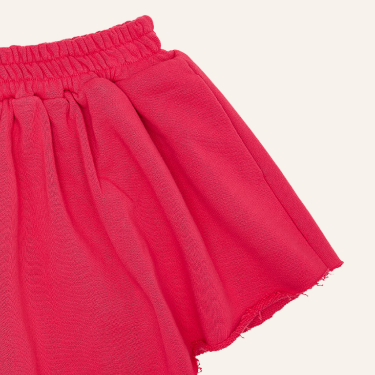 Petit Blush Petit Blush sweat short - Raspberry wine