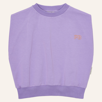 Petit Blush Petit Blush Shoulder top - Chalk violet