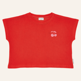 Petit Blush Petit Blush towel top cherry - Grenadine