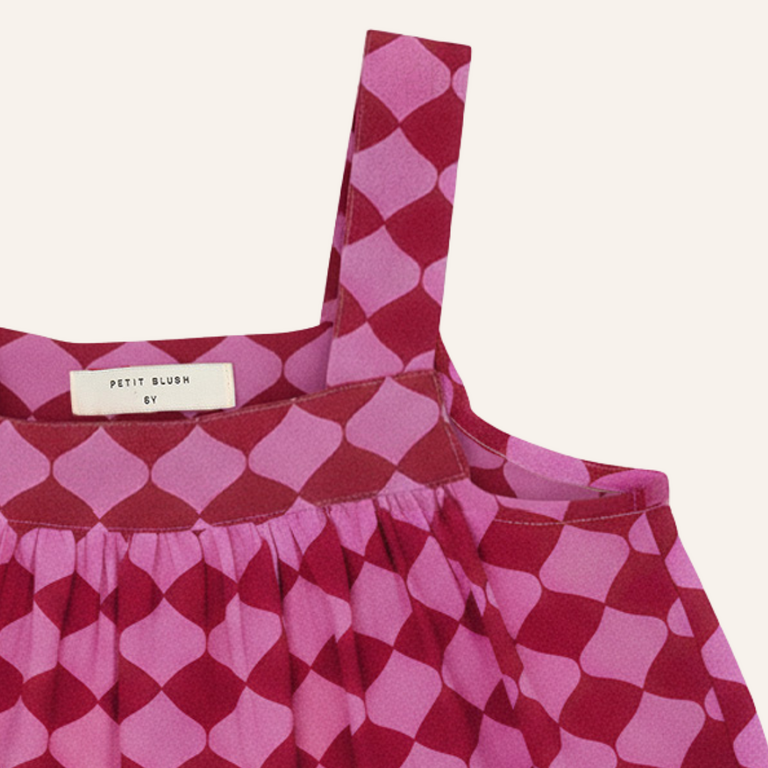 Petit Blush Petit Blush Summer blouse - Berry blush