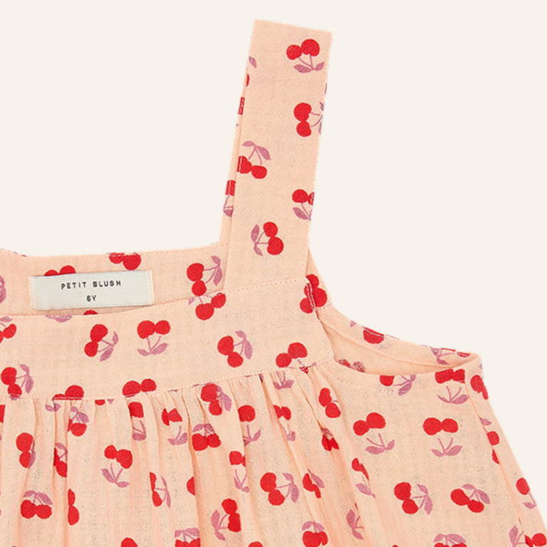 Petit Blush Petit Blush Summer blouse - Cherry