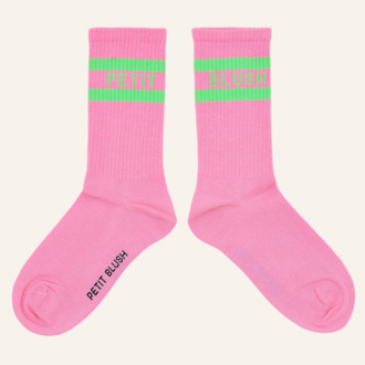 Petit Blush Petit Blush Sport socks - Neon green