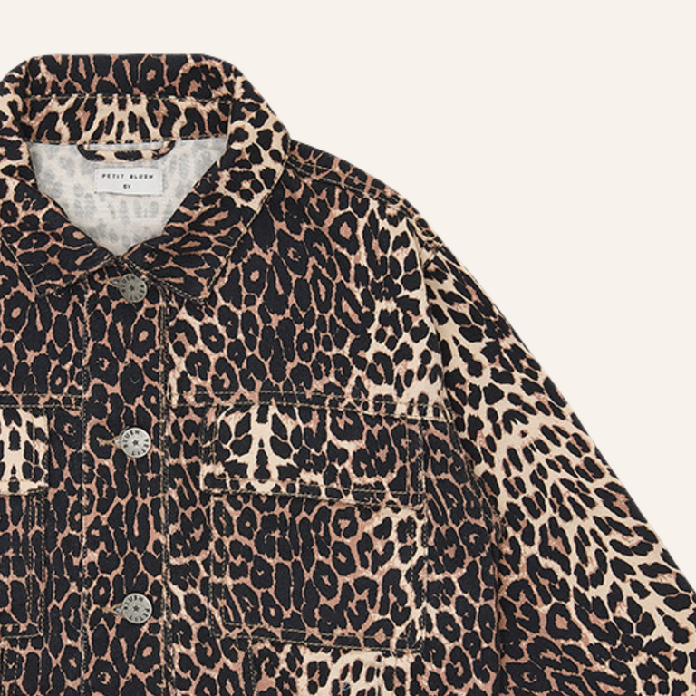 Petit Blush Petit Blush Leopard jacket
