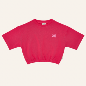 Petit Blush Petit Blush T-shirt Elastic waist - Raspberry wine