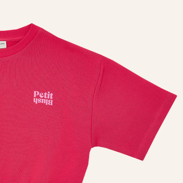Petit Blush Petit Blush T-shirt Elastic waist - Raspberry wine