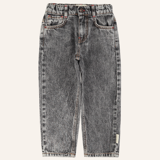 Piupiuchick Piupiuchick Unisex trousers | Washed black denim