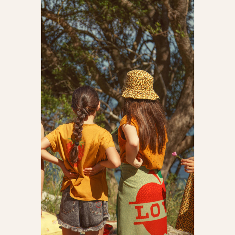 Piupiuchick Piupiuchick Shorts w/fringes | Washed black denim