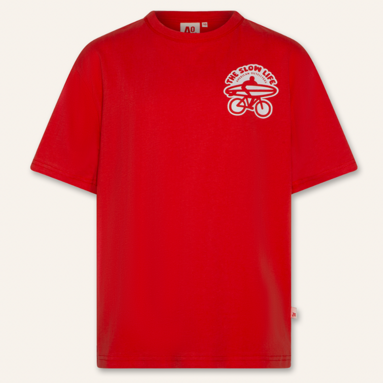 Ao76 Ao76 Silas T-shirt life - Chili red