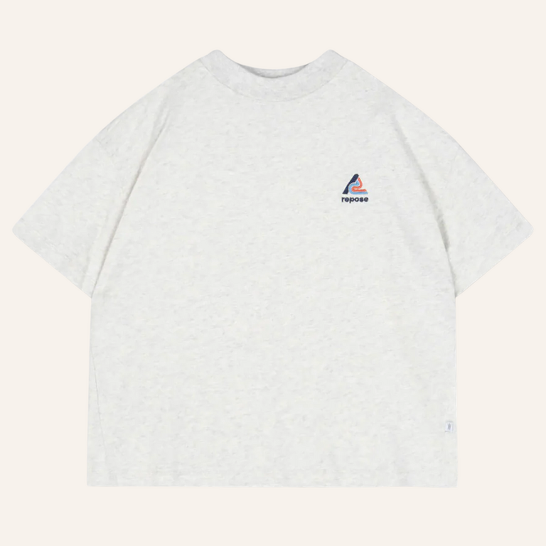 Repose AMS Repose AMS Boxy tee - Light mixed cream