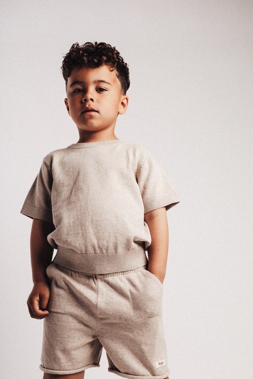 Baje Studio Baje Studio Short Sebastian - Sand Melange