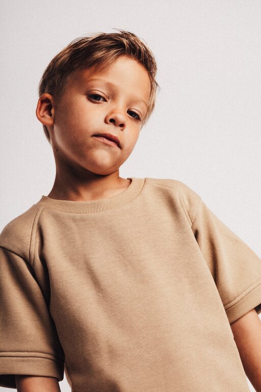 Baje Studio Baje Studio Shirt Vic - Taupe Cafe