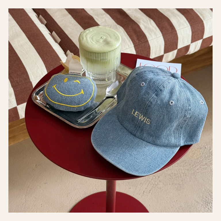 Atelier Pomme Atelier Pomme Pacifier Cloth Pomme | Denim