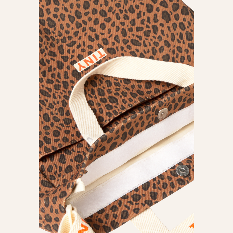 Tiny Cottons Tiny Cottons Mini Animal print shoes bag