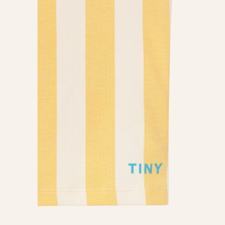 Tiny Cottons Tiny Cottons Yellow stripes tank top