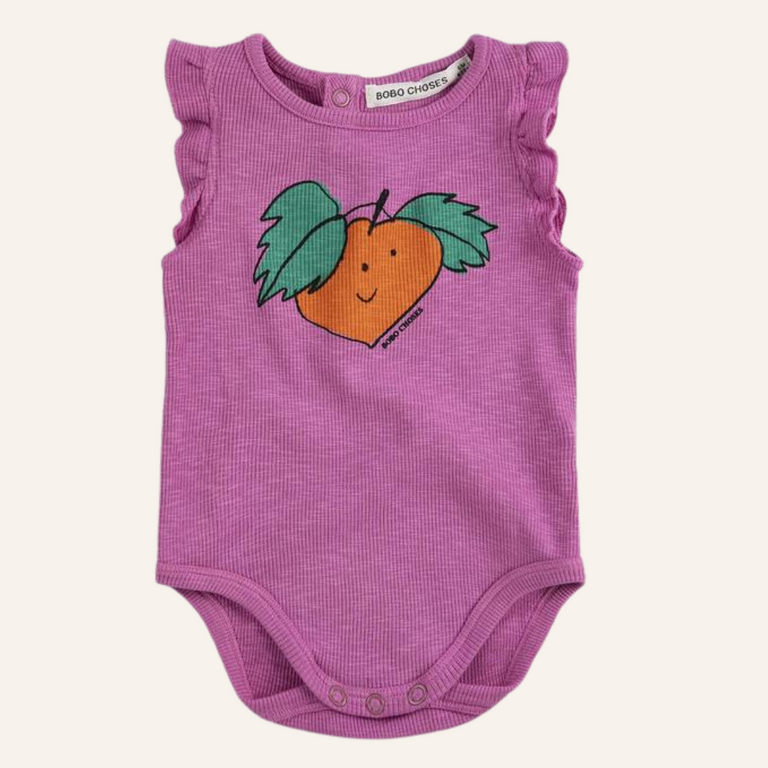 Bobo Choses Bobo Choses Tangerine Ruffled Body