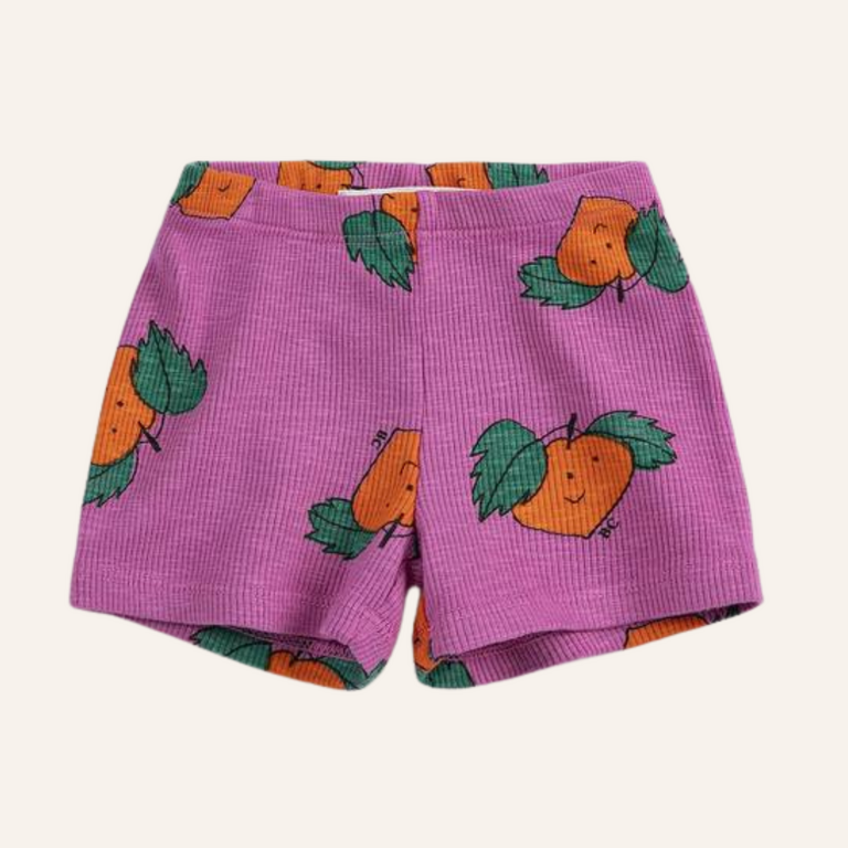Bobo Choses Bobo Choses Tangerine all over short leggings | Baby