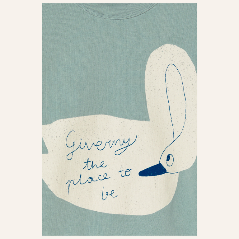 Tiny Cottons Tiny Cottons Swan graphic sweatshirt