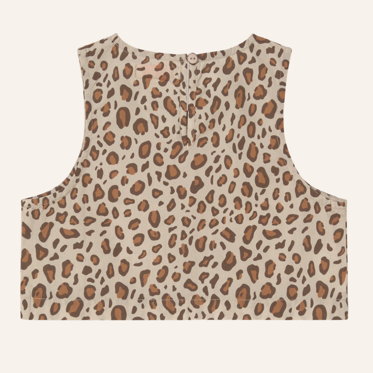 Tiny Cottons Tiny Cottons Animal print poplin top