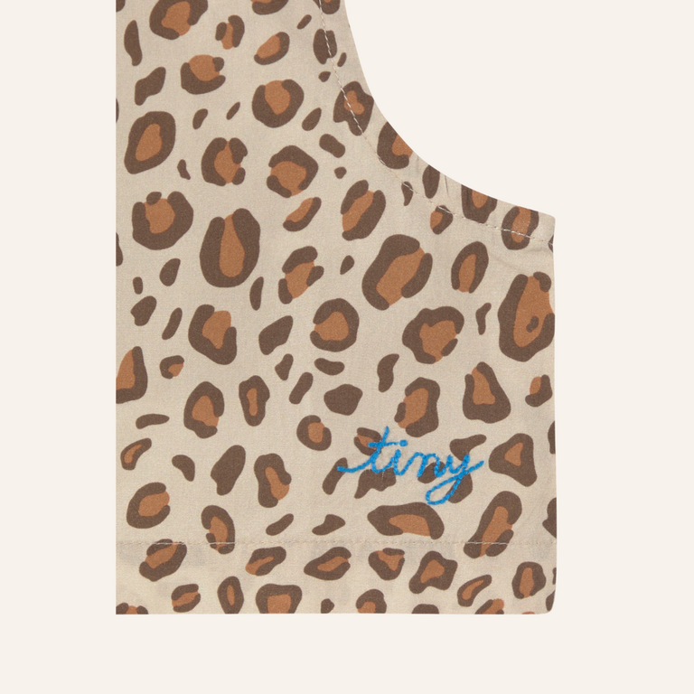 Tiny Cottons Tiny Cottons Animal print poplin top
