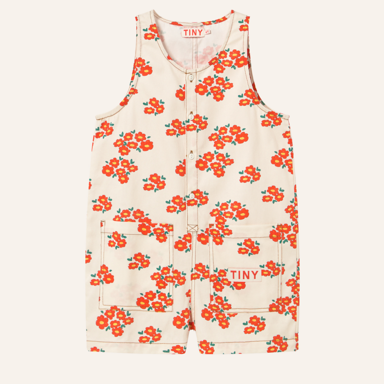 Tiny Cottons Tiny Cottons Blossoms twill short one-piece